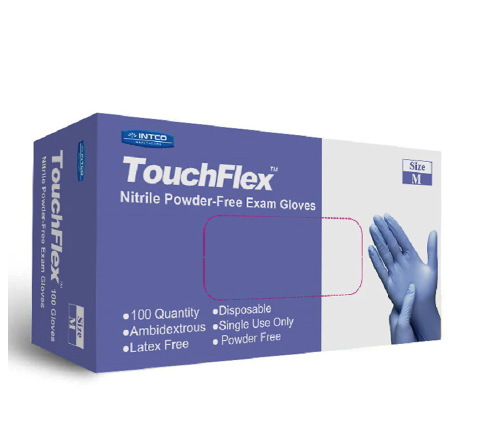 Intco Touchflex Nitrile Exam Gloves