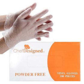 Chef Designed Vinyl Food Service Gloves