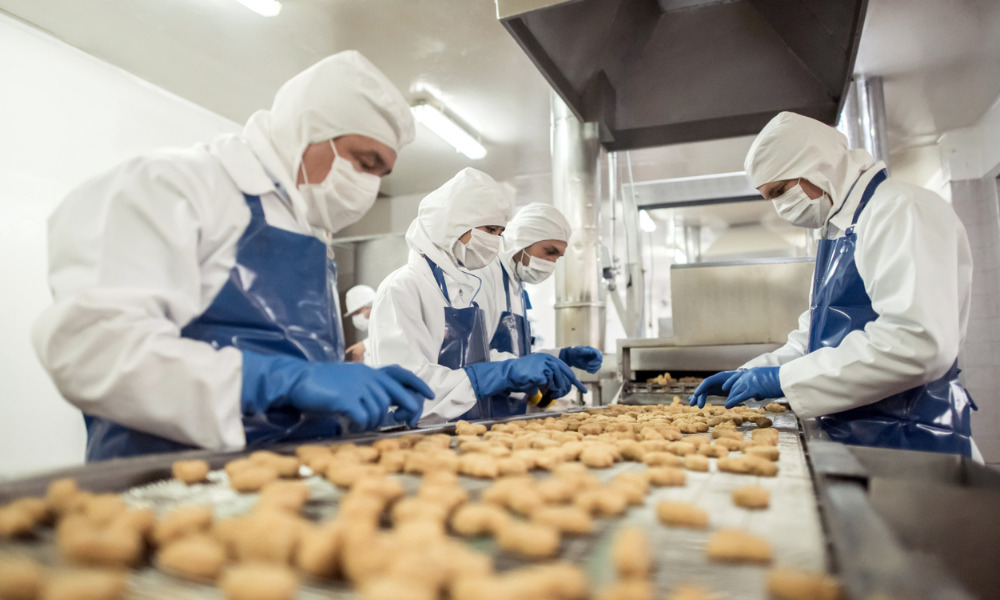 Hygiene best practices for food processing workers