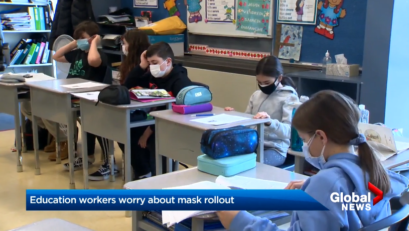 COVID-19: N.B. educators worry about distribution of proper masks ahead of schools re-opening