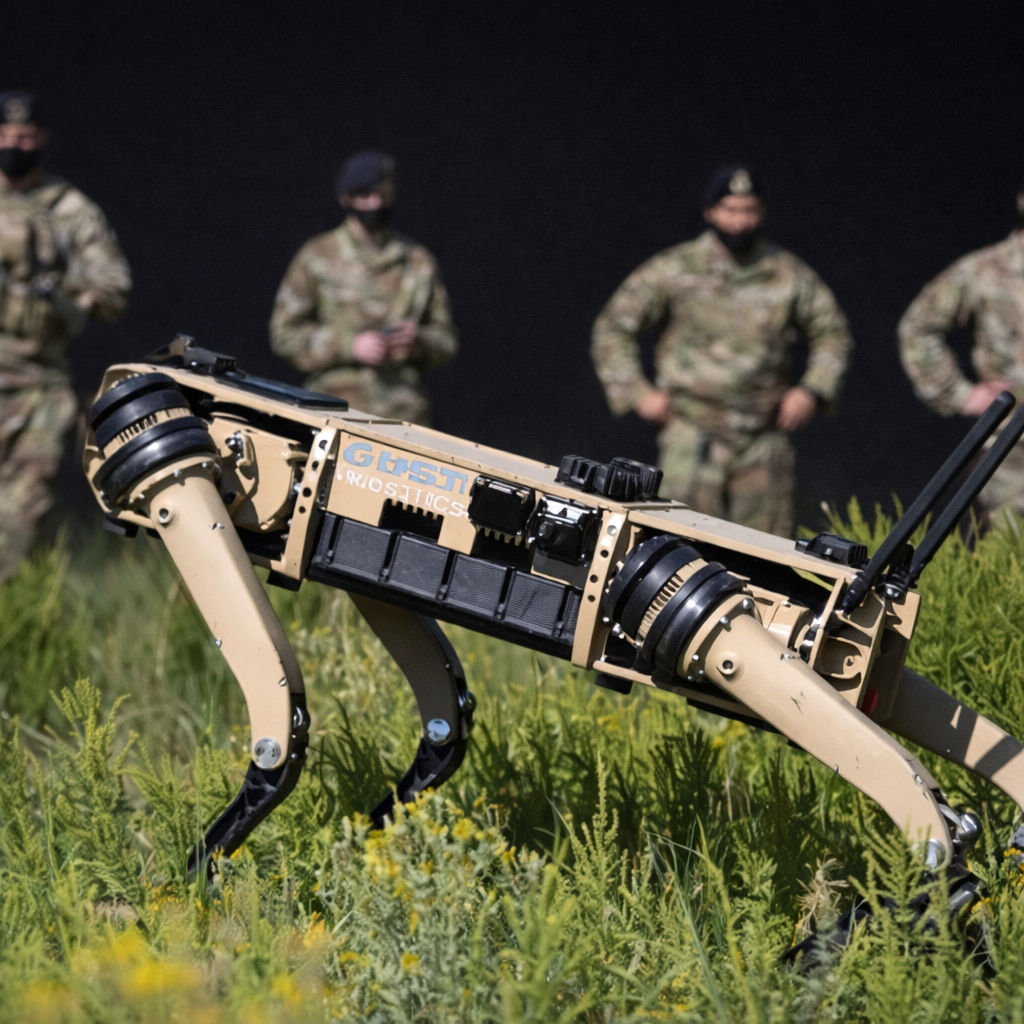 Robotic Dog in Action